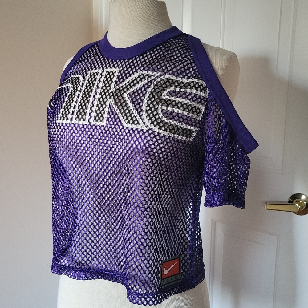 Nike Lab Collection Graphic Jersey Mesh Top